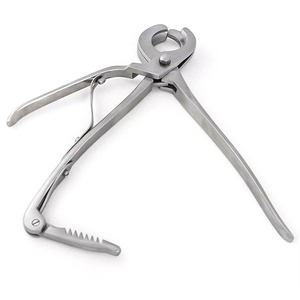 Émaculateur double écraseur de style blanc en acier inoxydable, disponible dans toutes les qualités et types – Outil vétérinaire de castration - Product Image 2