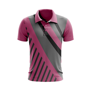 Camisa de Hombre de Punto Estampada de Moda de Lujo, 100% Poliéster, Cómoda, Ligera, Transpirable, Manga Corta, Servicio OEM - Product Image 1