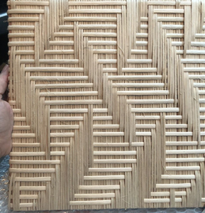 Tapis décoratif en jute texturé ivoire et beige, à motif doux et en relief pour un confort supplémentaire, disponible à prix de gros. - Product Image 4