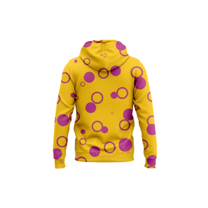 Sudadera con capucha y cremallera para hombre, de otoño, 100% poliéster, con estampado por sublimación. - Product Image 4