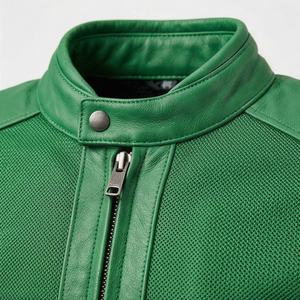 Veste de moto en cuir véritable pour homme de qualité supérieure, nouvelle arrivée, vestes de moto d'hiver, protections amovibles, personnalisables - Product Image 4