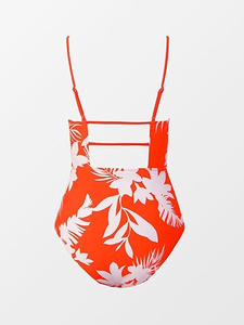 Conjunto de Bikini para Mujer con Logotipo Frontal, Secado Rápido, Transpirable, Poliéster/Algodón, Traje de Baño de Verano para Playa, Venta al Por Mayor - Product Image 6
