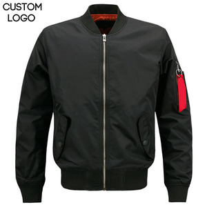 Chaqueta Bomber MA 1 de Alta Calidad para Hombre, Chaqueta de Vuelo Resistente al Viento, Chaquetas con Logotipo Personalizado, Ropa Urbana, Fabricante y Proveedor OEM - Product Image 1