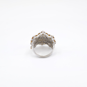 925 Sterling Silver Rhodium Plated Natural <b>Citrine</b> <b>Ring</b> - Product Image 5