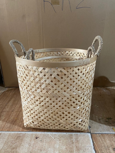 Soft Seagrass European Style Eco-Friendly Multifunction Storage <b>Basket</b> <b>for</b> <b>Plants</b> and Home Decoration - Product Image 2