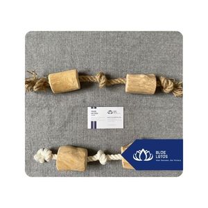 LISTO PARA ENVIAR Juguete para Mascotas de Madera de Café Natural, Pequeño, Seguro y Ecológico, para Masticar, Entrenar y Aliviar el Estrés, Directo de Fábrica - Product Image 1