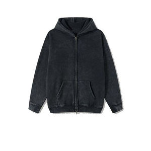 Servicio OEM, Sudaderas con Efecto Desgastado de Alta Calidad para Hombre, Fabricante Pakistaní, Sudadera 100% Algodón, Personalizable - Product Image 4