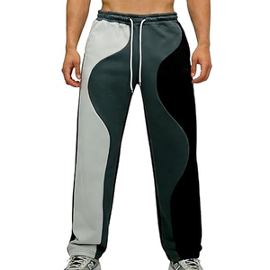 Pantalones Deportivos de Felpa para Hombre, Estilo Casual, para Gimnasio y Uso Diario, con Bordado y Estampado Personalizados - Product Image 1