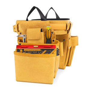 Best Selling Made in Pakistan Multi-Color Heavy-Duty High Quality Best Selling <b>Leather</b> <b>Tool</b> Bag For Sale - Product Image 6
