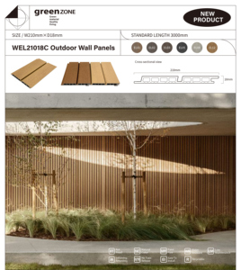 Sinh thái thân thiện WPC tấm Tường cho khách sạn nhà tường ốp phân vùng vật liệu xây dựng WPC Hội Đồng Quản Trị - Product Image 6