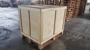 Best Selling Plywood Solid <b>Box</b> Crates Vietnam Customizable Size Wooden Storage Fumigation/Quarantine Treatment Design - Product Image 3