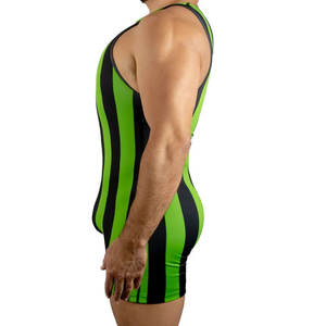 Venta al por mayor de fábrica: Singlet de lucha transpirable con diseño personalizado, colores y tallas a medida, servicio OEM para gimnasio, levantamiento de pesas y powerlifting. - Product Image 2