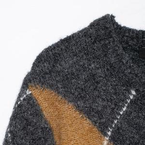 Spring Autumn Knit <b>Sweater</b> Casual Crew Neck Knit Knitted 100% Cotton Warm Casual Winter Everyday Wear Breathable Comfortable Fit - Product Image 6