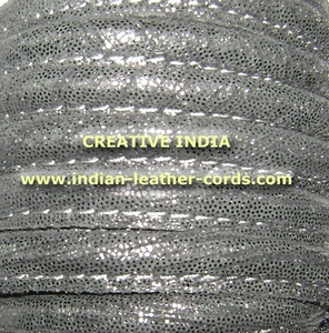 Cordón de cuero redondo de 2mm de todos los tamaños al por mayor en colores mate metálico regular y Vintage para manualidades y accesorios de joyería - Product Image 4