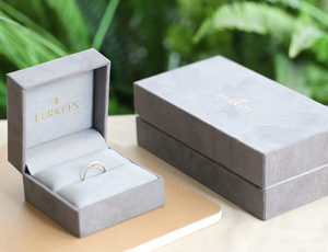 Anillo de diseño abierto de joyería de lujo para mujer, chapado en oro de 14k, plata de ley 925, anillo fino cruzado único con moissanita para mujer - Product Image 2