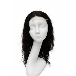 Peluca de Cabello Humano Remy Indio con Cierre de Trama Única - Cabello Virgen Natural de Templo - Product Image 2