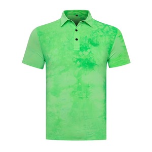 Camisetas polo Tie Dye para hombre de la mejor calidad, últimas tendencias, transpirables, de secado rápido y con protección UV. - Product Image 1
