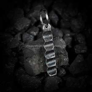 Anillo de brazo con colgante en forma de serpiente personalizado Unisex artesanía única India Bit Shine Twisted estilo medieval de acero inoxidable para cristianos - Product Image 3