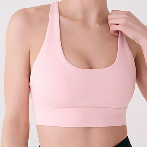 Wholesale Cheap Price Women Sports Bra High-Quality Breathable Comfortable Quick Dry Nylon Spandex Sports Bra - Product Image 4