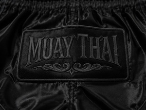 กางเกงมวยไทยชาย ปักลายมังกร ชุดกีฬา ผู้ใหญ่ ทรงปกติ ผ้าโพลีเอสเตอร์ยืดได้ - Product Image 4