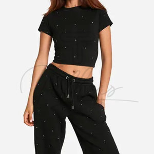 Casual Wear Factory Made Women Crop <b>Top</b> Best Quality Breathable Women Crop <b>Top</b> Cotton Made Women Crop <b>Top</b> - Product Image 1