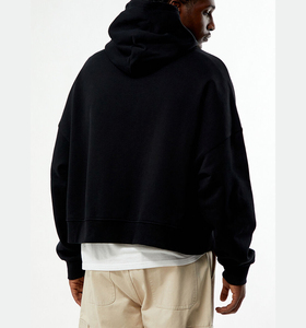 Sudadera con Capucha Personalizada con Impresión 3D en Relieve, Estilo Vintage, Corte Holgado, Tejido Grueso, Fabricante OEM, Sudadera de Felpa de Algodón Pesado - Product Image 6