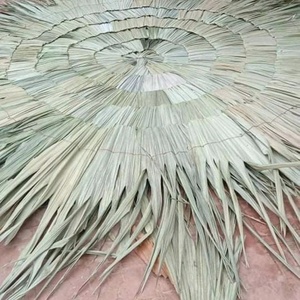 Vietnam Factory Handmade Natural Palm Thatch Grass Panels Cover umbrella 2.1m for Beach resorts Outdoor cafes and tropical bars - Product Image 4