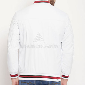 Veste bomber pour homme, style et logo personnalisés, haute qualité, grandes tailles, veste d'hiver décontractée pour homme, fabriquée au Pakistan - Product Image 4