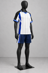เสื้อฟุตบอลสไตล์เรโทรสตรีทแวร์สั่งทำขายส่ง เสื้อฟุตบอลวินเทจ OEM แบบซับลิเมชั่น ชุดทีมสั่งทำพิเศษ 100% - Product Image 3