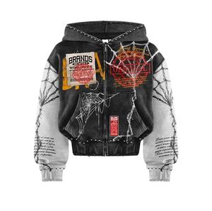 Conjunto Deportivo de Punto con Capucha para Hombre SPLENDID APPAREL, Estampado Digital, Ropa Urbana, Manga Larga, Pantalones Cortos, Poliéster, Ropa de Otoño - Product Image 5