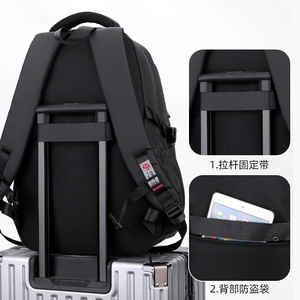 Unisex New Model Oxford <b>Backpack</b> Large Capacity Multi-Pocket Zipper Elementary School Burden-Reducing for Fashionable Cartoon - Product Image 5