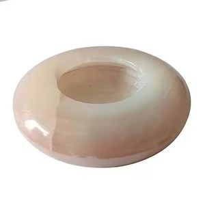 Cenicero de Madera con Acabado en Nogal, Forma Redonda, Porta Cenizas de Metal para Hogar, Hotel, Oficina, Bar, Uso para Fumar - Product Image 4