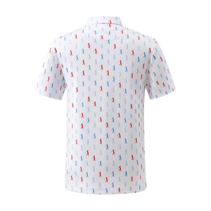 Camiseta Polo de Cuello Redondo Promocional de Alta Calidad con Estampado Tie Dye, Camisetas Polo Sublimadas con Estampado Tie Dye - Product Image 2