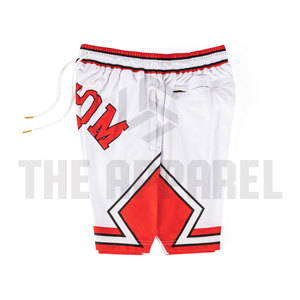 Pantalones Cortos de Baloncesto Deportivos de Malla Sólida de Alta Calidad para Hombre con Logotipo Personalizado, Transpirables y de Secado Rápido - Product Image 3