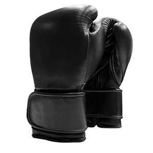 Gants de boxe professionnels en cuir de haute qualité pour l'entraînement et le sparring, avec logo personnalisé OEM, écologiques, 8oz 10oz 12oz 14oz 16oz - Product Image 1