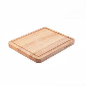 Planche à servir et à découper en bois massif de qualité supérieure avec poignée, compatible lave-vaisselle, non toxique, épaisseur 1,3 cm - Product Image 4