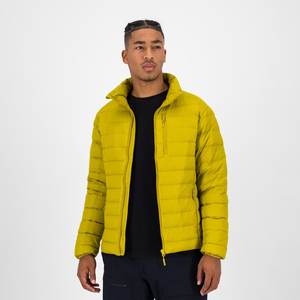 Chaqueta de Invierno Casual de Alta Calidad para Hombre, Chaqueta Acolchada con Logotipo Personalizado, Chaqueta Gruesa y Cálida con Cuello Alto y Cremallera - Product Image 1