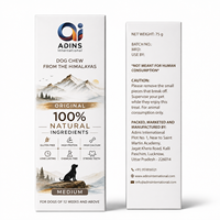 OEM Himalaya Yakmelk Hondensnoepjes Munt-Kokos smaak 100% Biologisch Langdurig Voedzaam Proteïnerijk Glutenvrij Tandheelkundig Goed voor Honden
