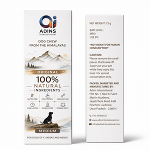 OEM Golosinas Masticables para Perros de Leche de Yak del Himalaya, Sabor a Menta y Coco, 100% Orgánicas, Duraderas, Tipo Queso Duro, para Todas las Razas, Suministro a Granel - Product Image 1
