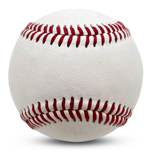 Windex Industry Premium Game Baseball, revêtement en cuir pleine fleur, noyau en liège rembourré rouge, enroulement en laine à 85%, balle de match officielle - Product Image 2