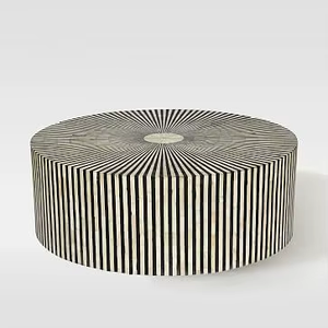 HA HANDICRAFT <b>Portable</b> Handcrafted Wooden Panel Coffee <b>Table</b> Bone Inlay Multifunction Eco-Friendly Design Modern Living Room - Product Image 1