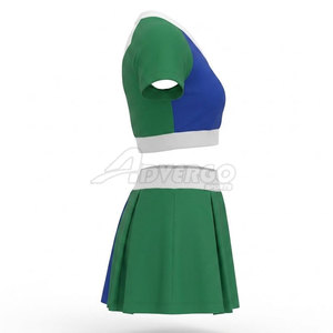 Ensemble d'uniformes de cheerleading personnalisés pour les performances d'équipe, les entraînements et les compétitions, tissu respirant, haute élasticité, design durable - Product Image 3