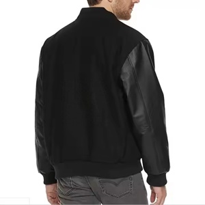 Direct Factory Manufacturer's Custom Men Varsity <b>Jacket</b> OEM Service Windproof Eco-Friendly Winter Letter Logo Totally - Product Image 4