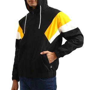 Veste coupe-vent à capuche d'hiver sur mesure de haute qualité, vente en gros de rue, légère, imperméable, toile vintage - Product Image 3