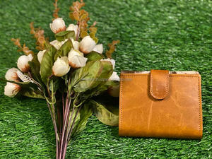 Nuevas carteras de monedas pequeñas de cuero de piel auténtica hechas a mano, carteras de cuero de piel de vaca auténtica muy elegantes y duraderas - Product Image 5