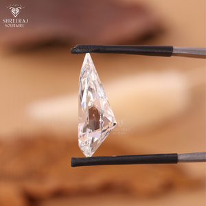 Diamant de laboratoire certifié IGI, grande taille 5,00 carats, forme poire, couleur F, pureté VVS1, fournisseur de diamants en vrac d'Inde - Product Image 4