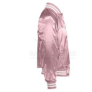 Online Best Selling Cheap Price Satin Jackets Low MOQ Waterproof Breathable Men Satin Jackets With <b>Covered</b> <b>button</b> - Product Image 4