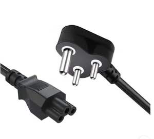 Cable de Alimentación SYONG de Alta Calidad de 1.5M 1.8M 2M CCA 0.5mm con Enchufe Indio de 3 Pines a C5 para Computadora, TV, Impresoras, Color Negro - Product Image 2