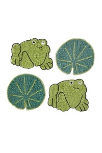 Mignon haut de gamme fait à la main perlé or Design 4 ensemble broderie caboteur luxe pour Table à manger décor à la mode élégant de l'inde - Product Image 5