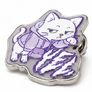 Custom Engraved Fabric <b>Pin</b> Badge <b>Butterfly</b> Clutch Attachment Anime Cartoon Pattern Nickel-Free 3030mm for Garment Decoration - Product Image 6
